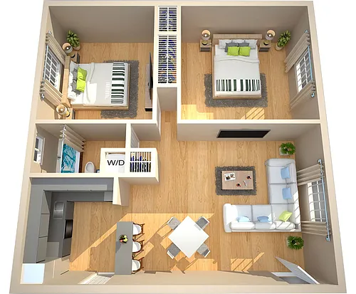 Floor plan Cambridge