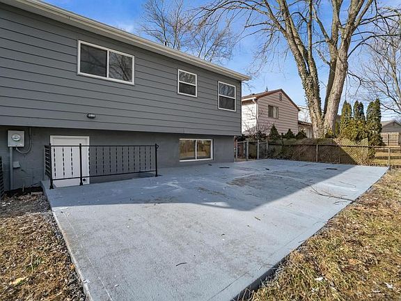 Fenced backyard with patio to enjoy watching the kids from while grilling!