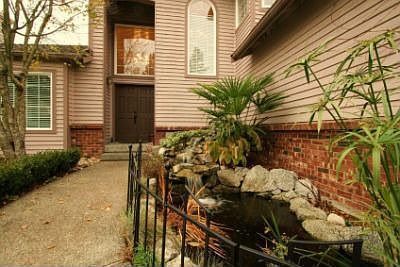 Double Entry with Koi Pond
