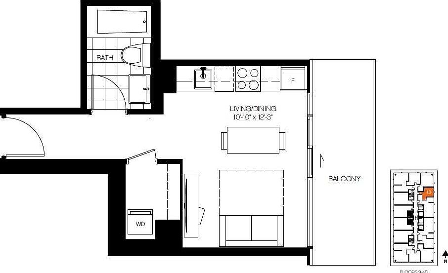 2nd image of 50 Charles St E #4112