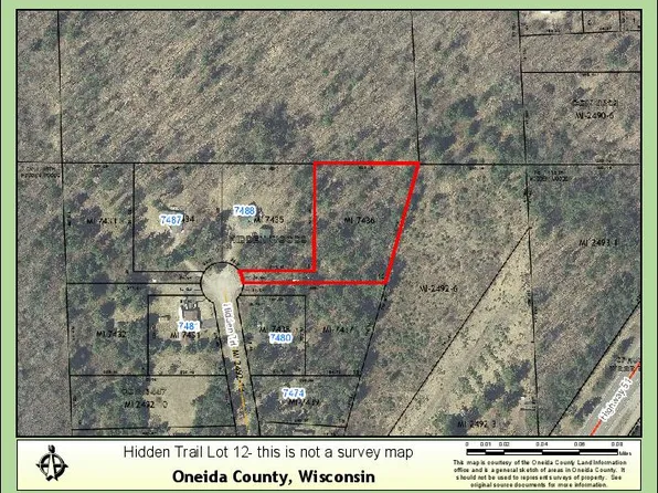 Hidden Trl Lot 12, Minocqua, WI 54548