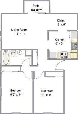 2nd image of 6866 Brandt Pike APT C