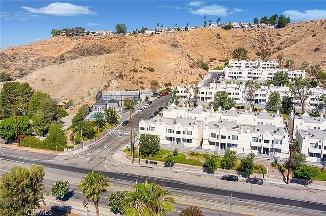 Aerial view of the community