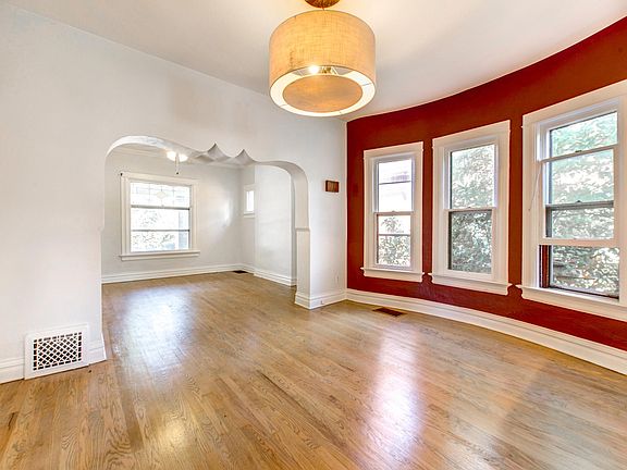 Dining Room - Living Room w stained glass windows