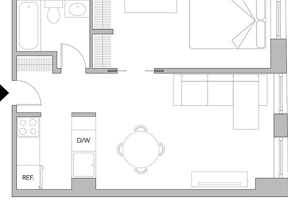 2nd image of 350 W 14th St APT 3F