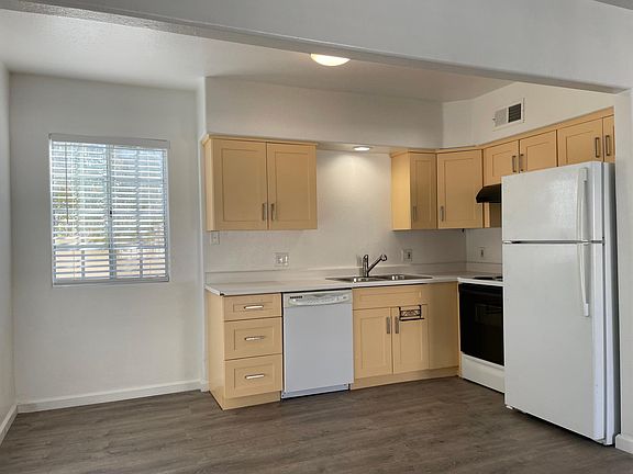 Room for a dinette in the kitchen