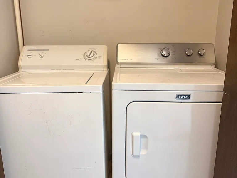 washer and dryer