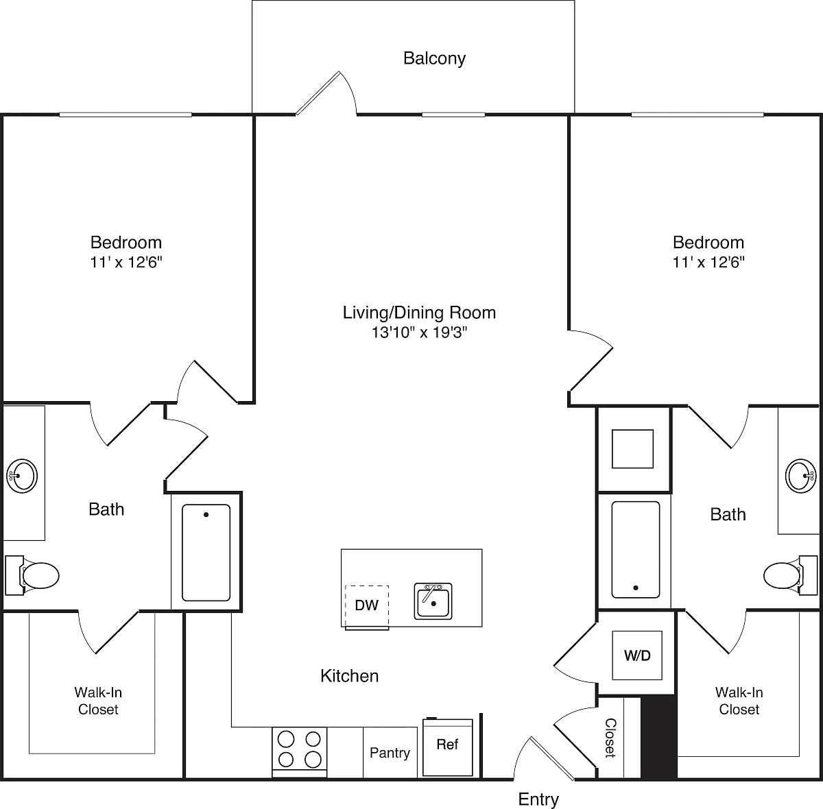 Floor plan B7