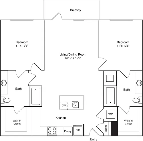 Floor plan B7