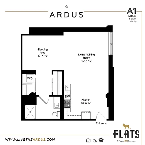 Floor plan A1