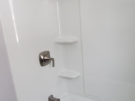 New tub/shower.