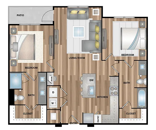 Floor plan B1