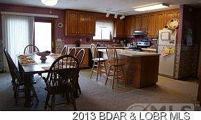 Open kitchen dining room