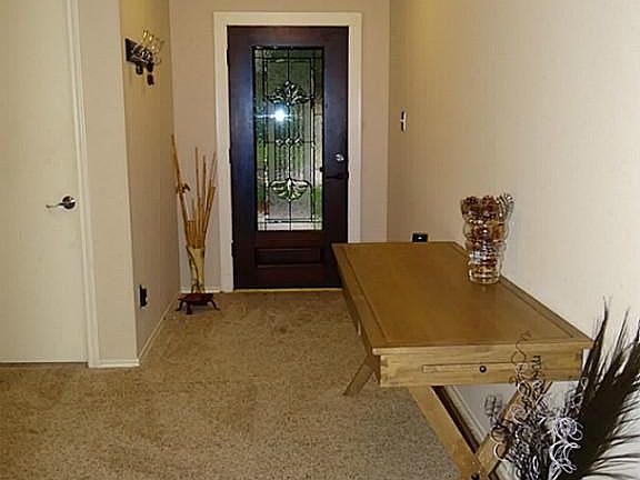 Pretty entry way and lovely front door