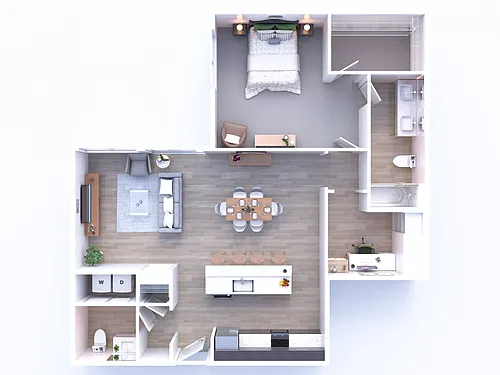 Floor plan A0A - II
