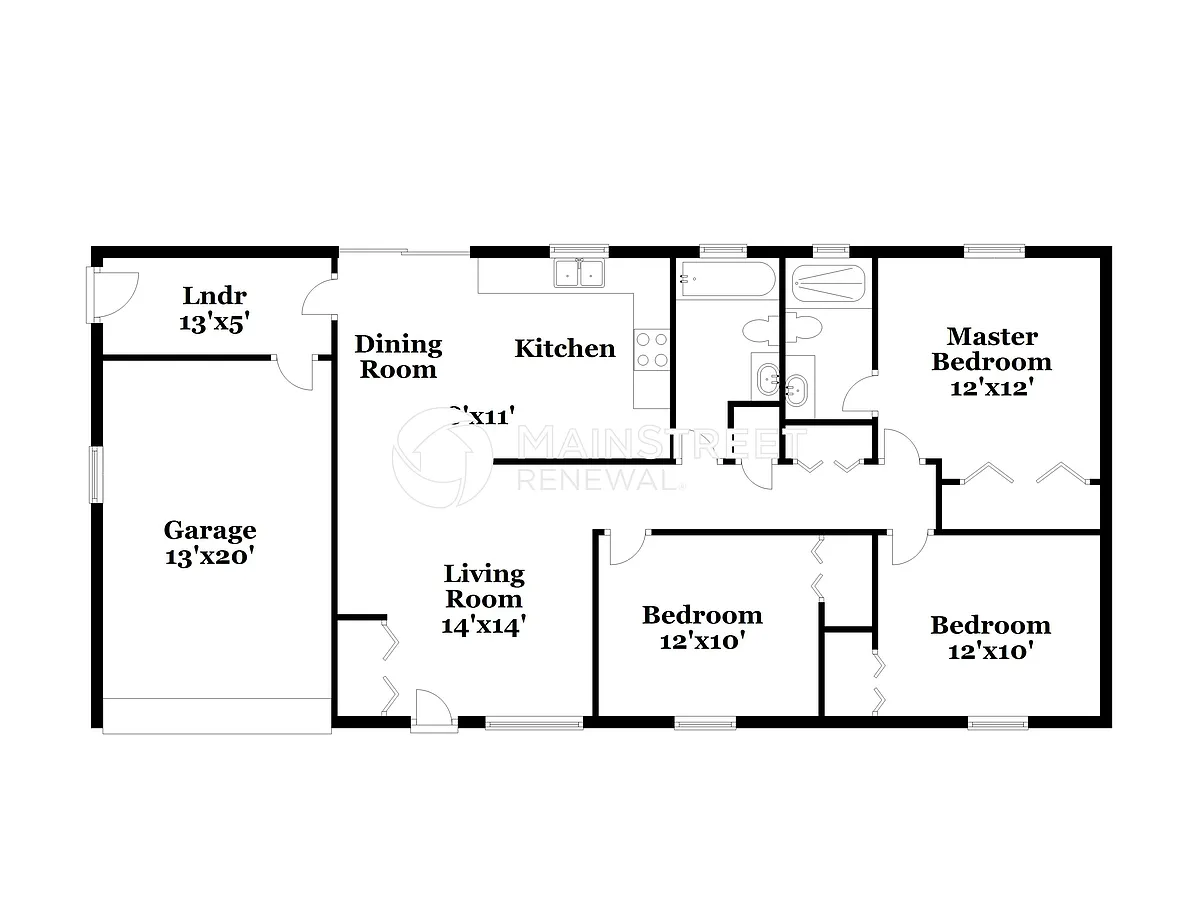 Floor Plan - 5935 Acme Ave