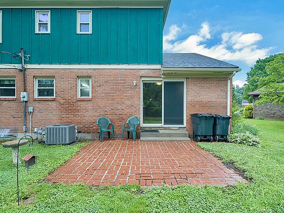 Back brick patio