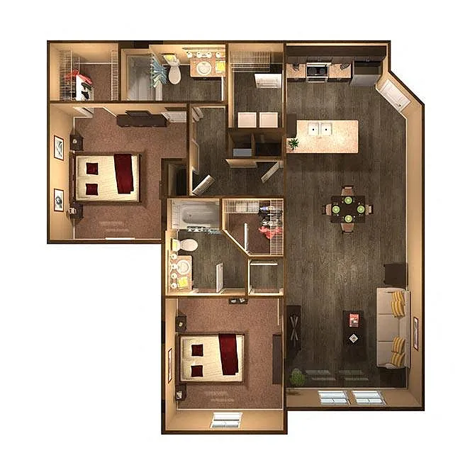 Floor plan Serenity