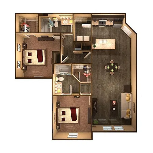 Floor plan Serenity