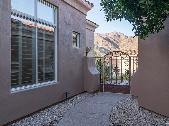Mountain View from courtyard