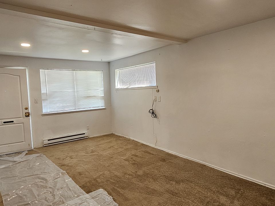 New carpet in the living room.