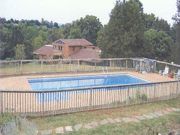 Rear Yard Pool with View of Farm