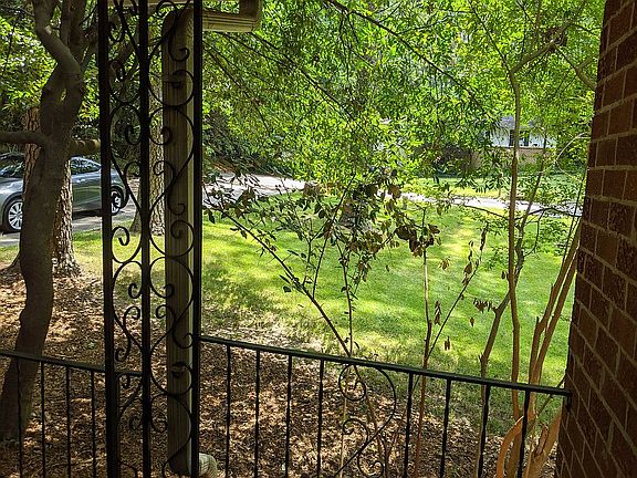 Front yard from porch