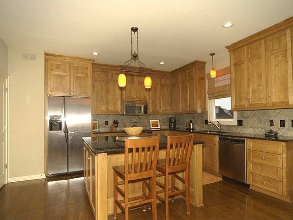 large kitchen island