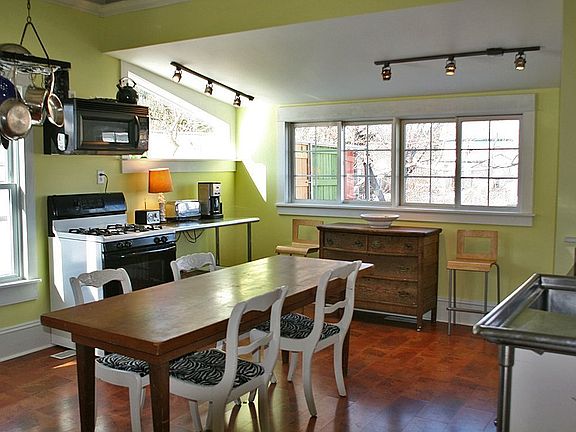 Large, bright, and airy kitchen