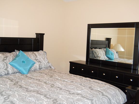 This bedroom has TWO walk-in closets!