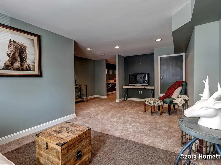 Basement living area