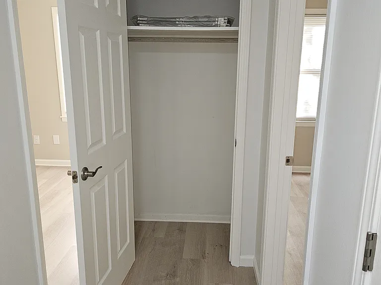 Hall closet