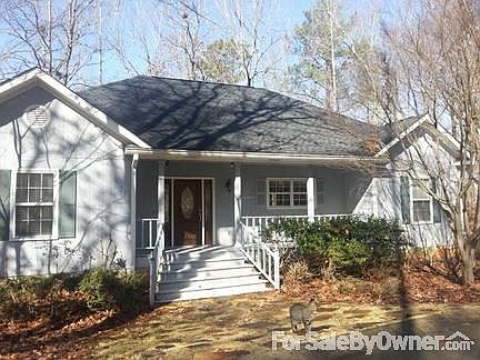 Front of house in winter