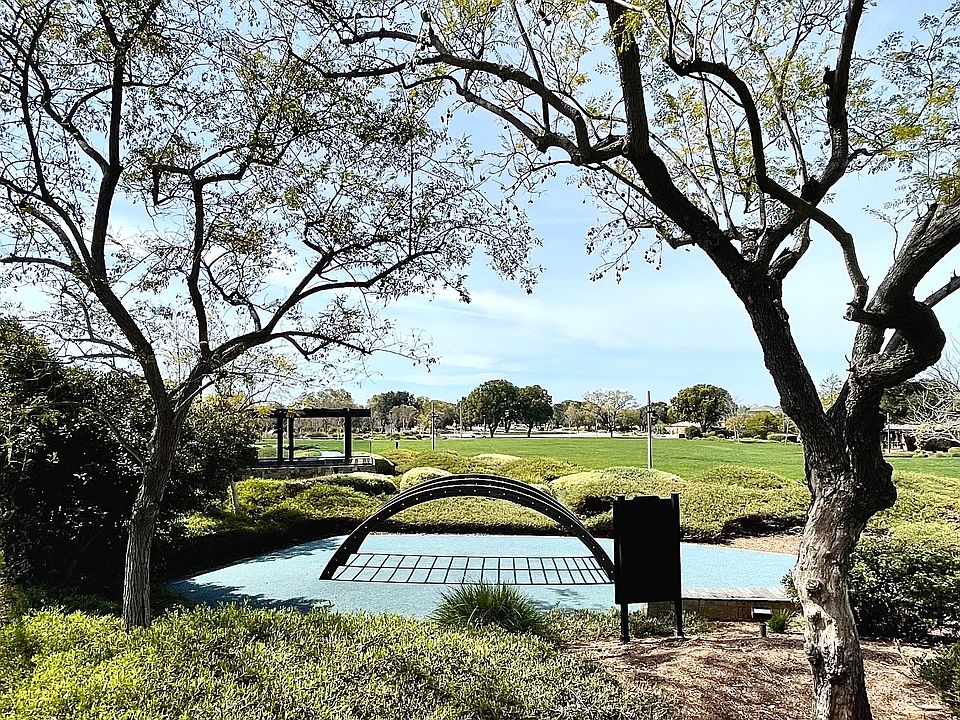 Playground and swimming pool