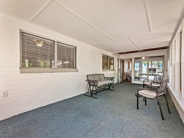 Covered patio area!
