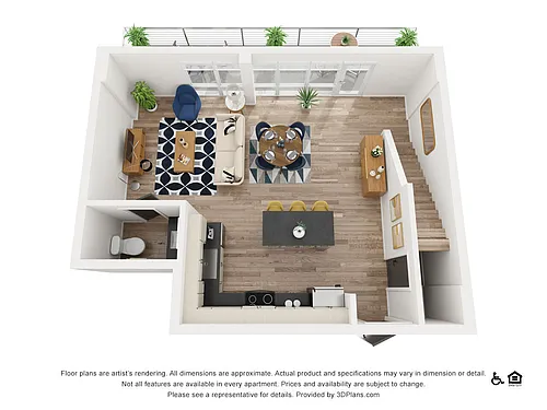 Floor plan TH Type 1