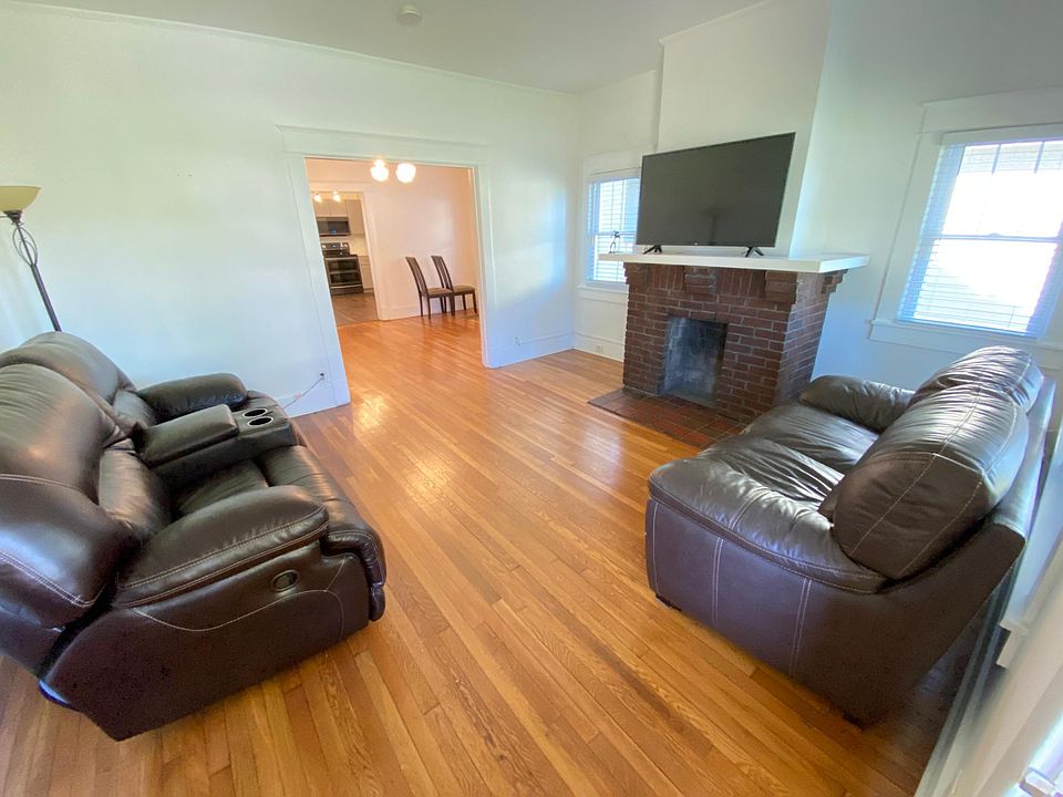 original hardwood floors have been professionally sanded and buffed
