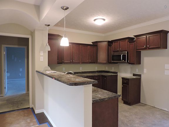 kitchen is open to LR