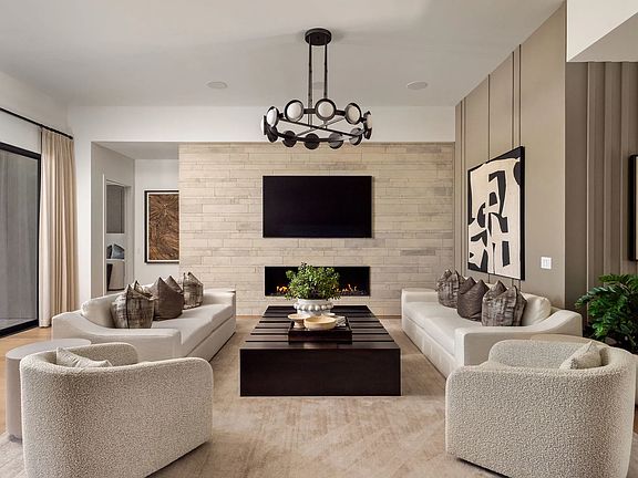 Plan 6003 Model Great Room