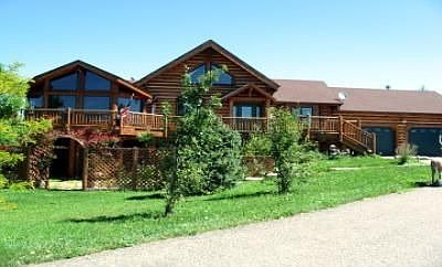 Amazing home on 10 acres with full panoramic mountain views