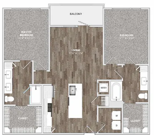 Floor plan B2