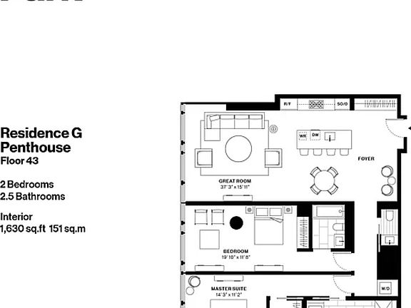 2nd image of 695 1st Ave #Penthouse G