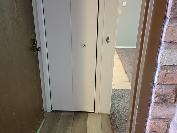 Entry door/closet