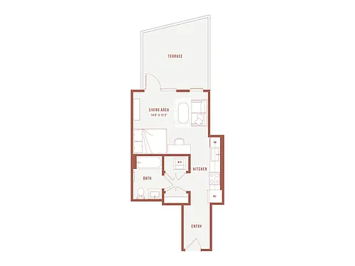 Floor plan Colette Co-Living F6