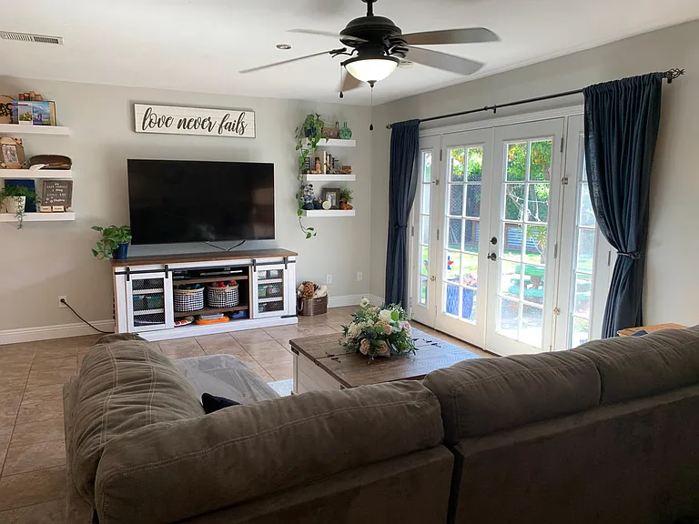 Living room.