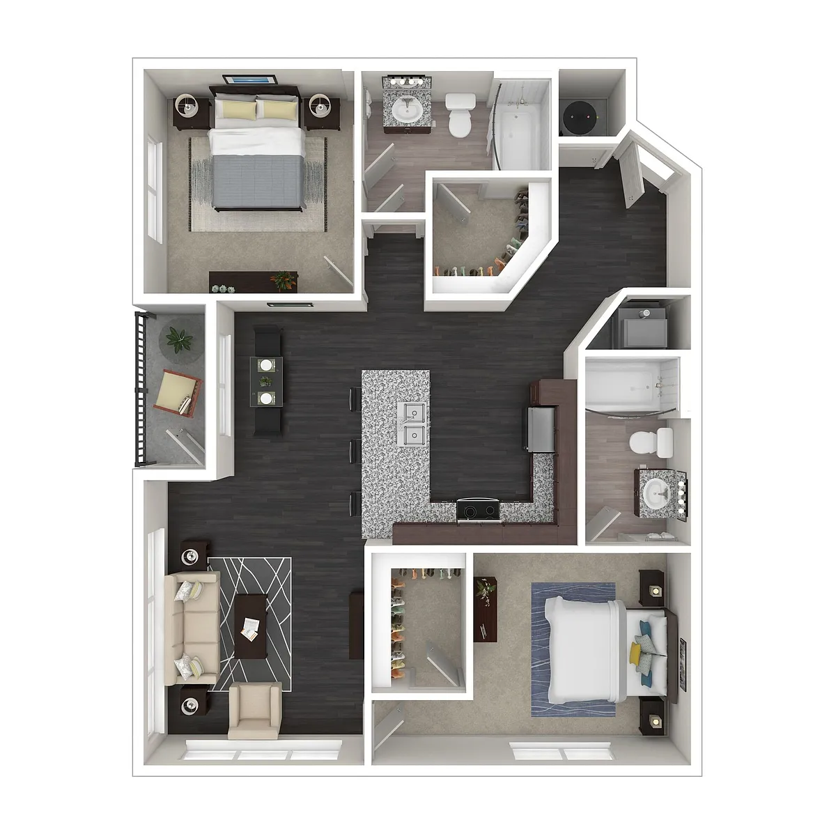 Floor plan B4