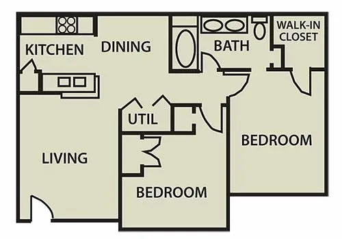 Floor plan B1 2X1