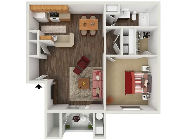 Floor plan Moqui