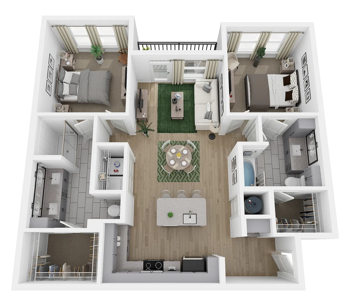 Floor plan B1