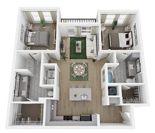 Floor plan B1